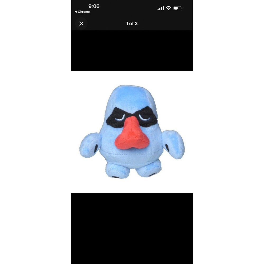 Pokemon Fit Nosepass No.299 Plush Japanese Pokemon Center Exclusive with Tag